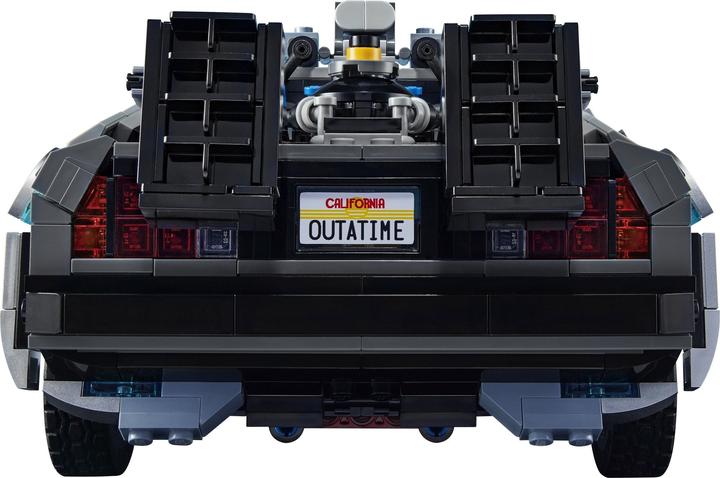 Actual product image LEGO Time machine from Back to the Future (10300, LEGO Icons, LEGO Rare Sets)