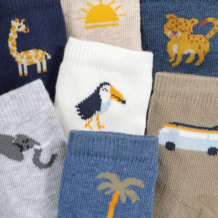 Actual product image La Redoute Collections 7 Paar Socken mit Motiv (pack of 7, 31, 34)