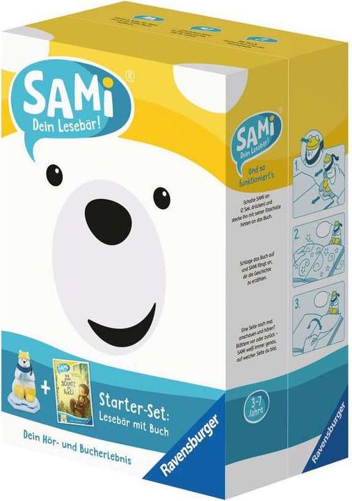 Produktbild Ravensburger Starter-Set SAMi - dein Lesebär. Der grösste Schatz der Welt (Deutsch, Andrea Schütze, 2021)