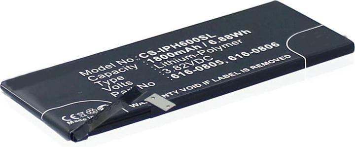 Image du produit AGI Batterie compatible avec Apple APN 616-0805 - Batterie - 1.800 mAh