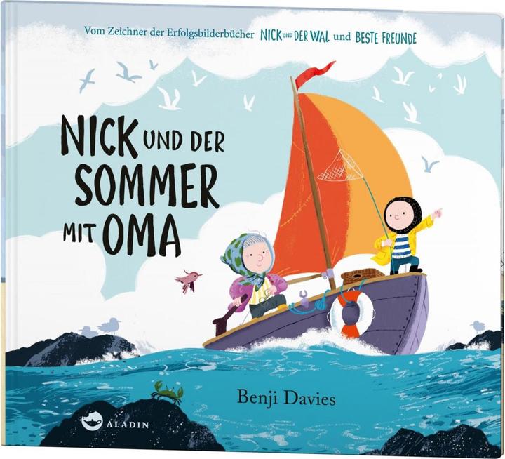 Actual product image Nick und der Sommer mit Oma (German, Benji Davies, 2019)