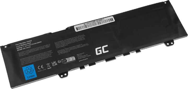 Produktbild GreenCell Laptop Battery F62G0 for Dell Inspiron 13 5370 7370 7373 (3 Zellen, 2310 mAh)