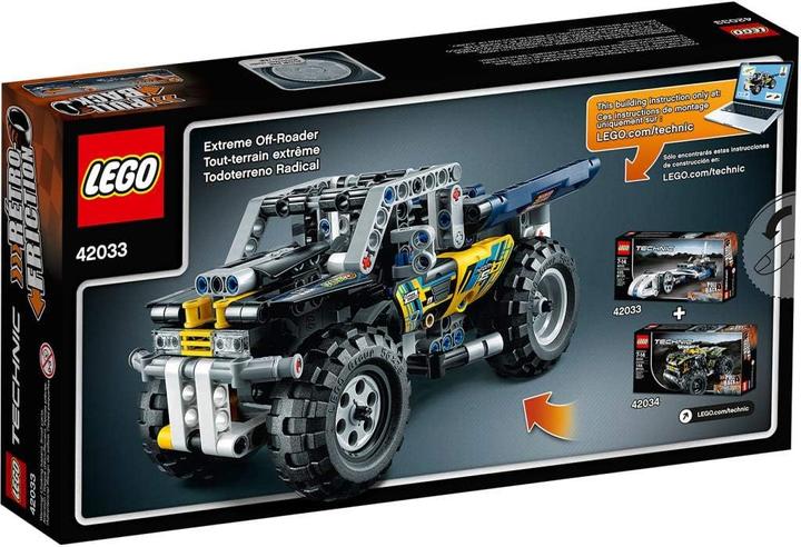 Produktbild LEGO Technic 42033 - Action Raketenauto (42033, LEGO Technic)