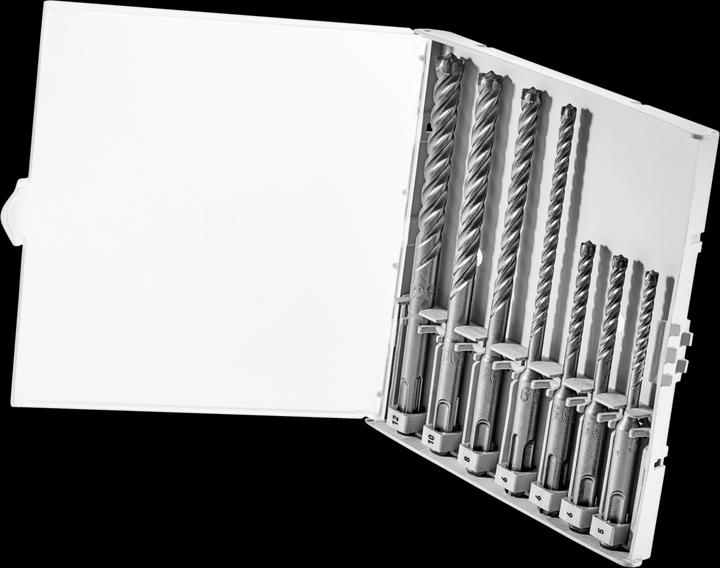 Image du produit Festool Coffret de forets hélicoïdaux BKS SYS3 D5-12 SDS (6 mm, 8 mm, 10 mm, 12 mm)