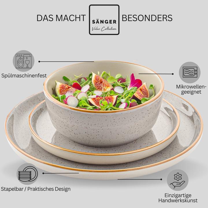 Produktbild Sänger Geschirr Tafelservice (24 Stück)