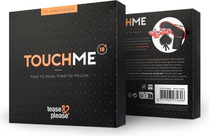 Image du produit tease & please Time to Play, Time to Touch (Jeux d'adresse, Suédois, Norvégien, Allemand, Français, Danois, Russe, Polonais, Italien, Anglais, Espagnol)