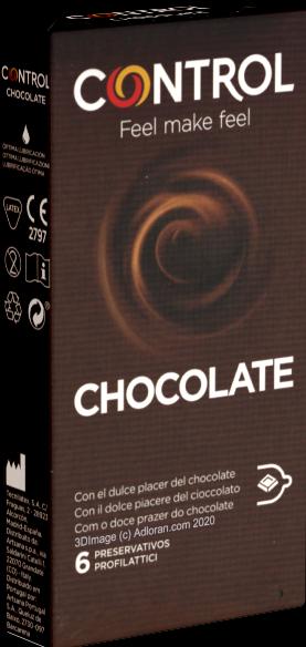 Produktbild Control Chocolate» 6 Passform-Kondome mit Schokoladen-Aroma (6 Stk.)