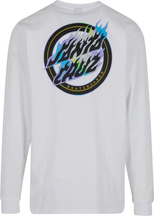 Actual product image Santa Cruz Holo Flamed Dot Longsleeve - 125529 (XL)