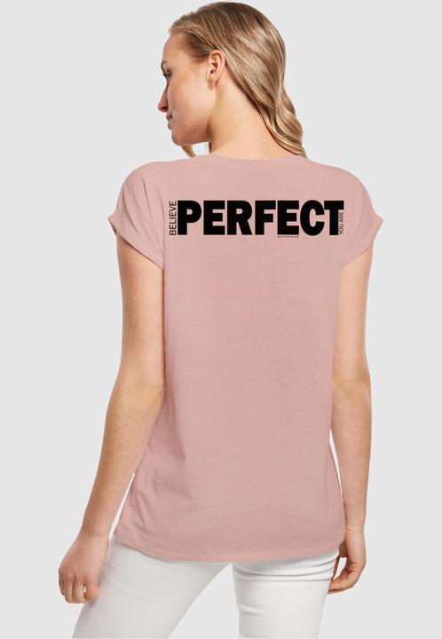 Actual product image Merchcode Ladies Believe Front Extended Shoulder Tee - 112631 (XXL)