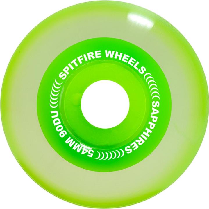 Actual product image Spitfire 90D Neon Sapphire Conical Full (54 mm)