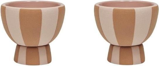 Immagine prodotto Oyoy Portauovo Toppu 2 pezzi, caramello/rosa (2 x)