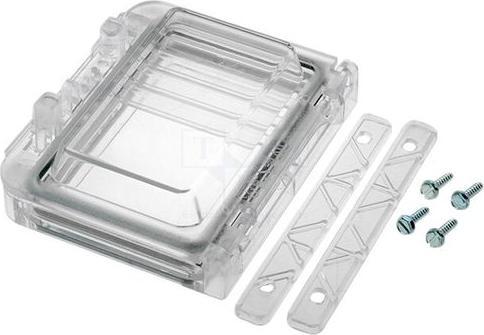 Produktbild Fibox Gehäusedeckel Deckel Transparent, mit Scharnier (L x B) 162 mm x 77 mm Polycarbonat Klar PC L 08 1 (Gehäuse)