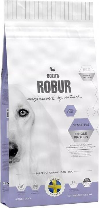Actual product image Bozita Dog Robur Sensitive Single Protein Lamb (Adult, 1 pcs., 3000 g)