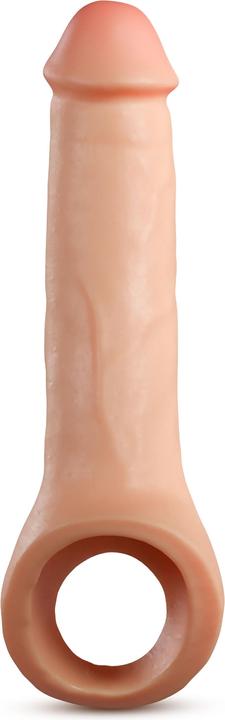Actual product image Blush performance plus thrive 2.5 inch silicone penis xtender beige