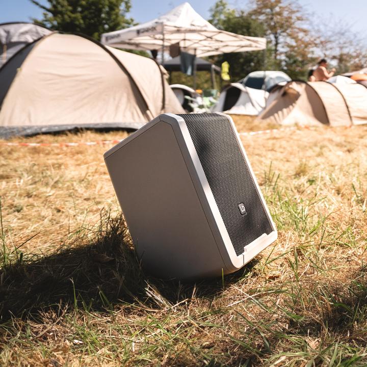 Actual product image LD Systems ANNY® 8 G - Portable Bluetooth® PA speaker with rechargeable battery and mixer, Urban Grey (Active, 1x 80 W)