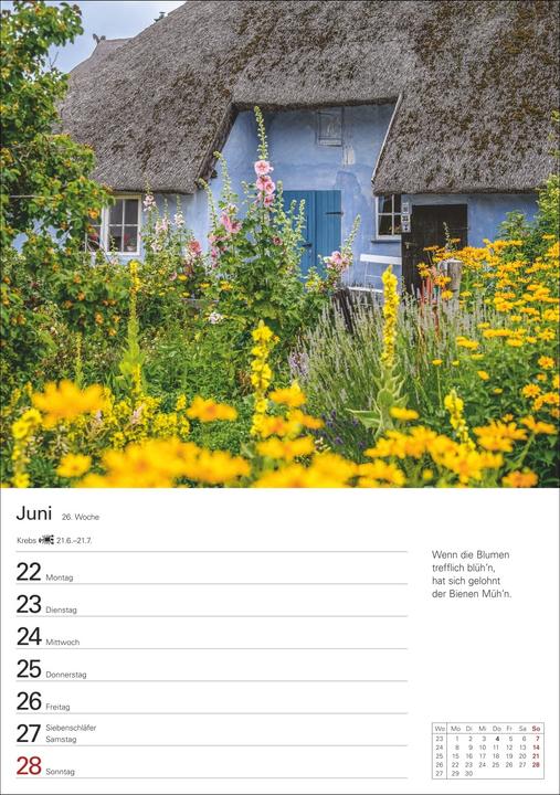 Produktbild Harenberg Auf dem Lande Wochenplaner 2026 - 53 stimmungsvolle Fotografien (Harter Einband, Deutsch)