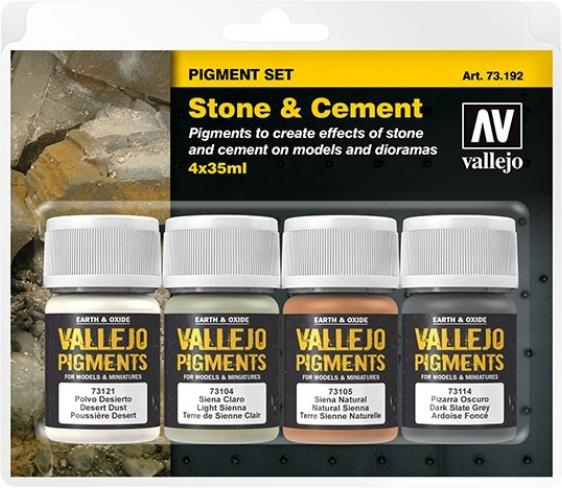 Produktbild Vallejo Pigmente (Schwarz, Braun, Bronze, 350 ml)
