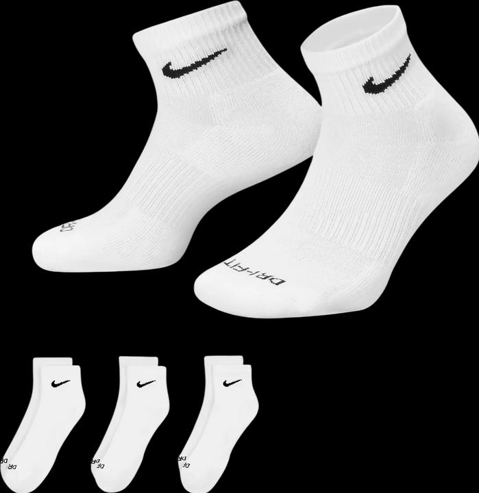 Nike Everyday Plus Cotton Cushioned Ankle 3P