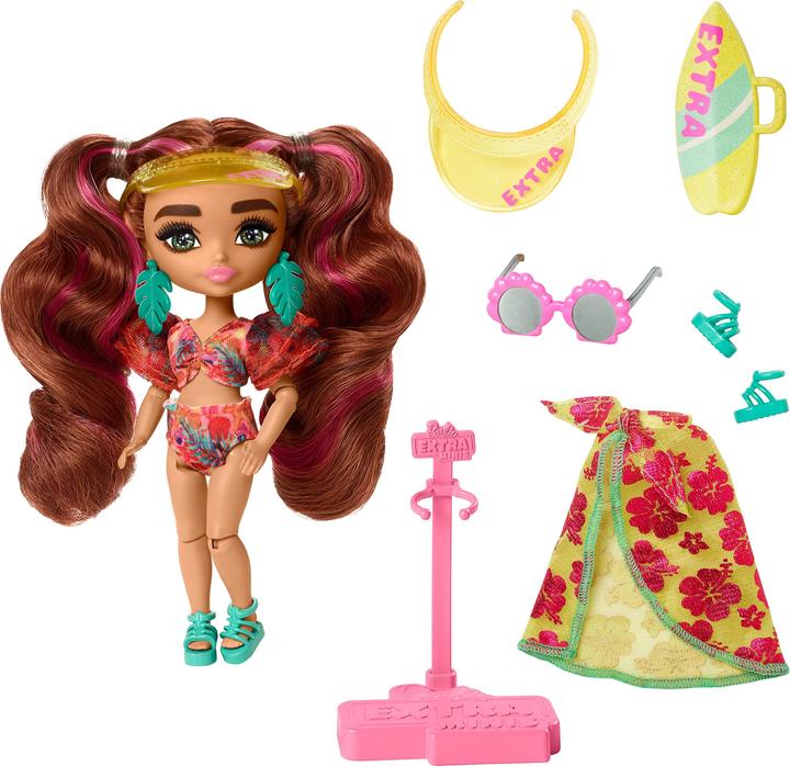Actual product image Barbie Extra Fly Themed Mini Doll - Beach