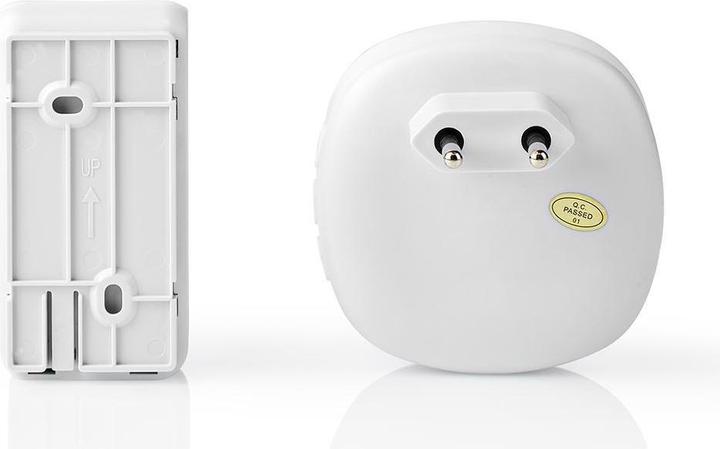 Produktbild Nedis Drahtloses Türklingel Set | Netzstromversorgung | 220 - 240 V AC 50 Hz | Lautstärke: 80 dB | S