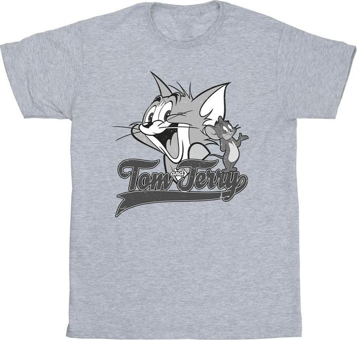 Immagine prodotto Tom & Jerry Greyscale Square Maglietta Uomo (4XL)