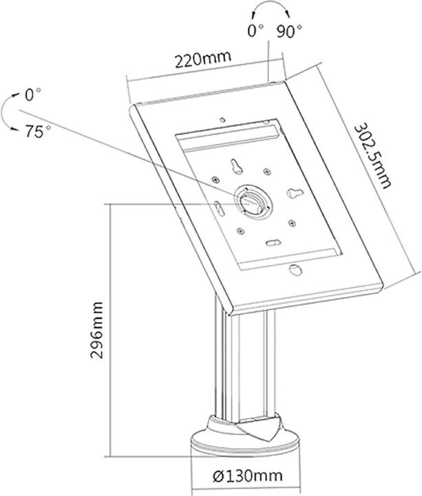 Immagine prodotto Maclean Supporto per tablet
