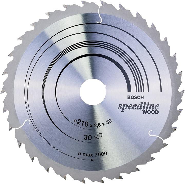 Bosch Professional Zubehör PRO Wood Kreissägeblatt, 210 x 2.4 x 30 mm
