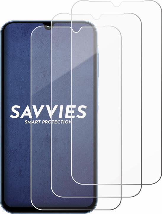 Produktbild Savvies Panzerglas Schutzglas Displayschutz (3 Stück, Samsung Galaxy A15 5G)