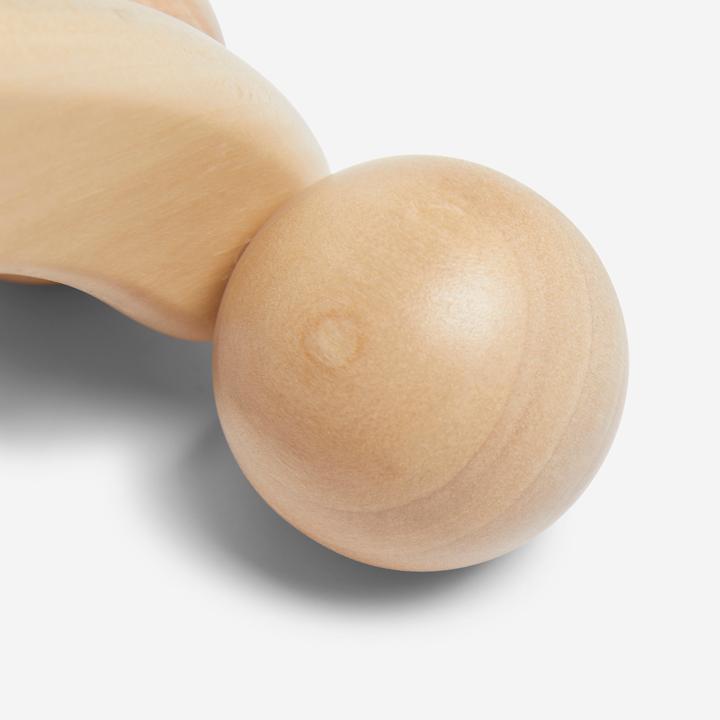 Decathlon Wooden massage handle 4 balls