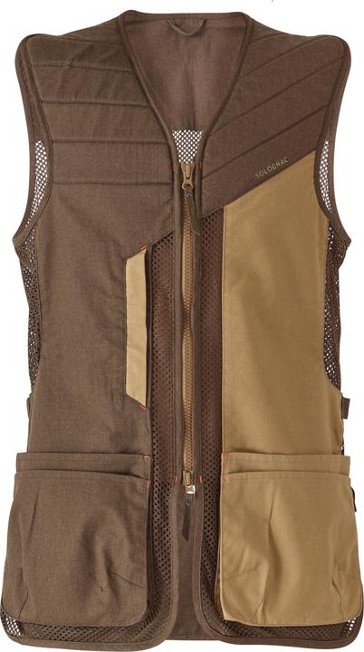 Solognac Schiessweste Trap 500 braun (XL)