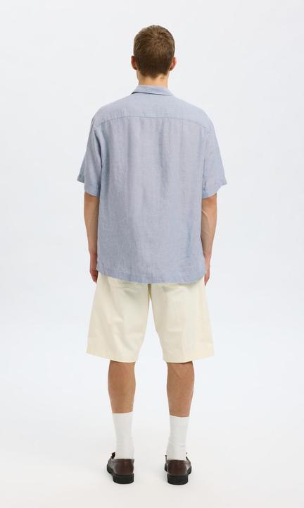 Image du produit Selected Homme 100% Leinen Kurzarmhemd (L)
