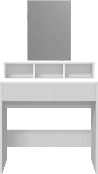 Actual product image VidaXL Dressing Table with Mirror (80 x 41 x 144.5 cm)