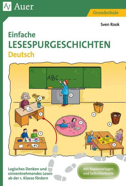 Produktbild Einfache Lesespurgeschichten Deutsch (Deutsch, Sven Rook, 2016)