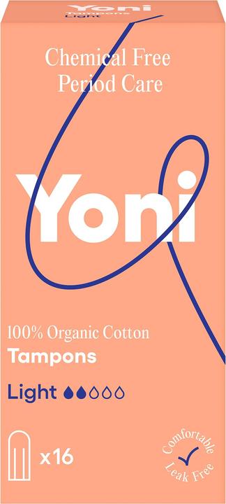 Yoni Tampons - mini - 100 Bio-Baumwolle - 16 Stk (16 x, Mini)