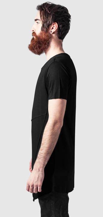 Produktbild Urban Classics Long Open Edge Front Zip Tee (XS)