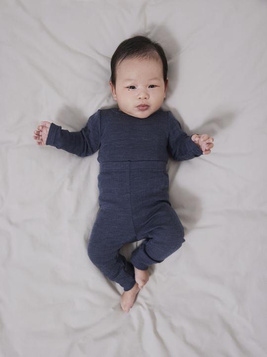 Produktbild Name it Nbmwang Wool Needle Longjohn Solid Noos (50)