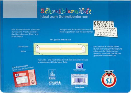 Actual product image Oxford Writing notebook A4 landscape (A4, Soft cover)
