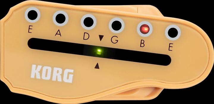 Korg Stimmgerät, E-Gitarre, Headtune G1, Clip-On, beige
