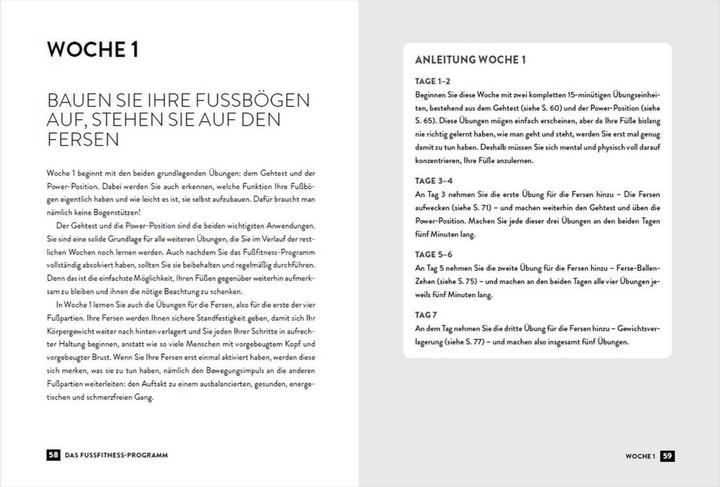 Produktbild Gesunde Füsse in vier Wochen. Das ganzheitliche Übungsprogramm (Deutsch, Yamuna Zake, 2022)