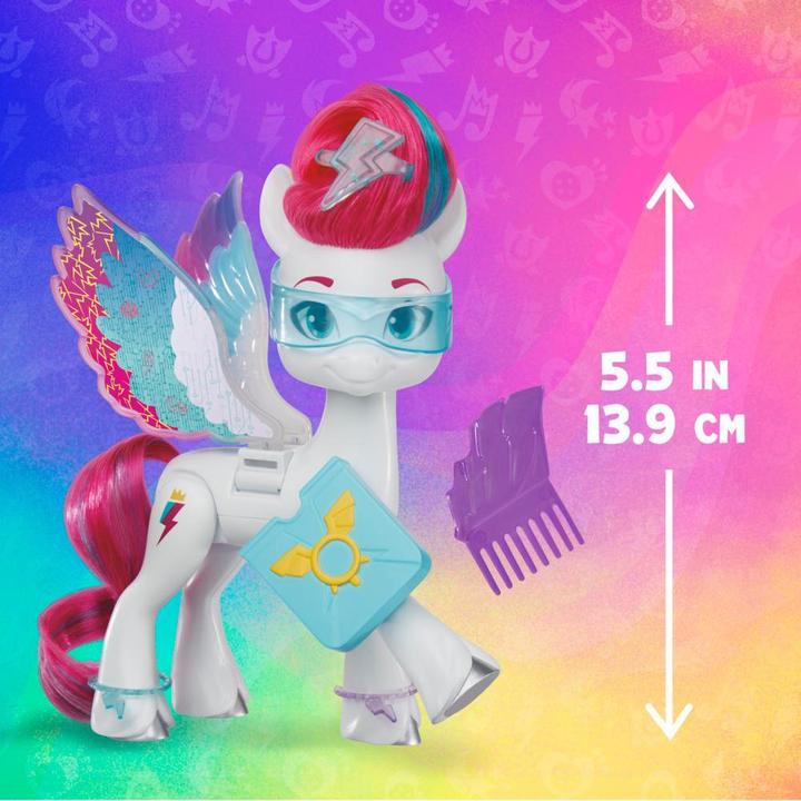 Image du produit My Little Pony Ailes surprises Zipp Storm Poupée de mode avec ailes et accessoires