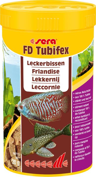 Sera FD Tubifex worms 250ml (250 ml)