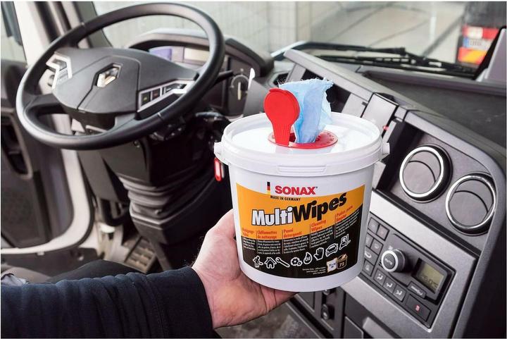 Immagine prodotto Sonax MultiWipes, salviette per la pulizia, secchio 72 pezzi
