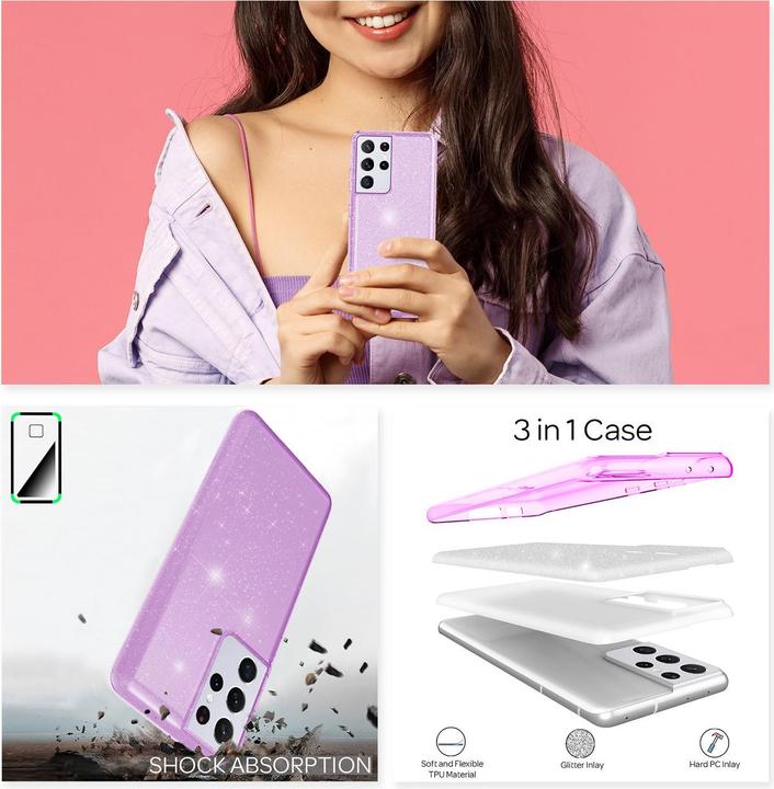 Productafbeelding Nalia Mobiele telefoonhoes (Samsung Galaxy S21 Ultra)