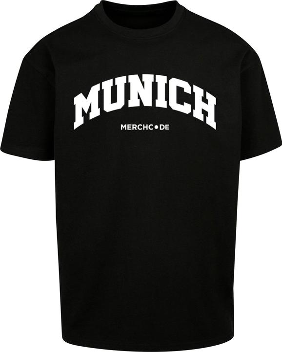 Merchcode Munich Wording - Heavy Oversize Tee - 116381 (M)