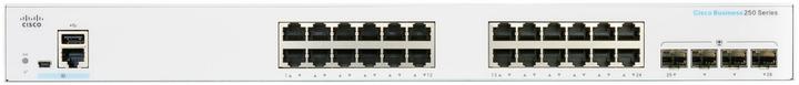 Produktbild Cisco Switch CBS250-24T-4G-EU 28 Port (28 Ports)