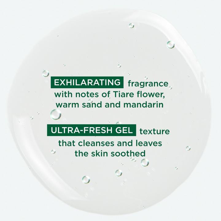 Actual product image Klorane Shower gel with Eau de Tiare (200 ml)