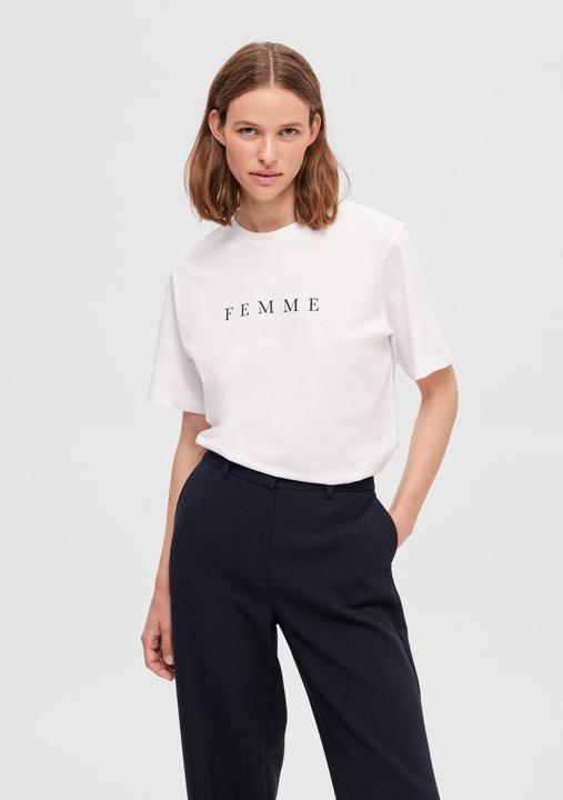 Actual product image Selected Femme Print T-Shirt (L)