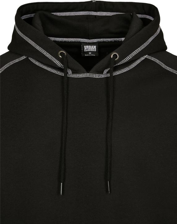 Immagine prodotto Urban Classics Felpa con cappuccio con cuciture a contrasto (M)