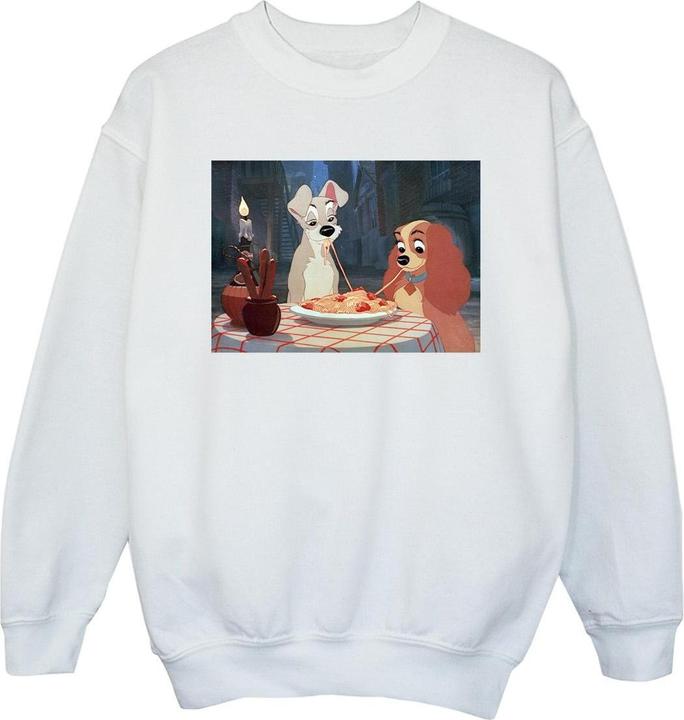 Disney Lady And The Tramp Spaghetti Photo Sweatshirt Mädchen