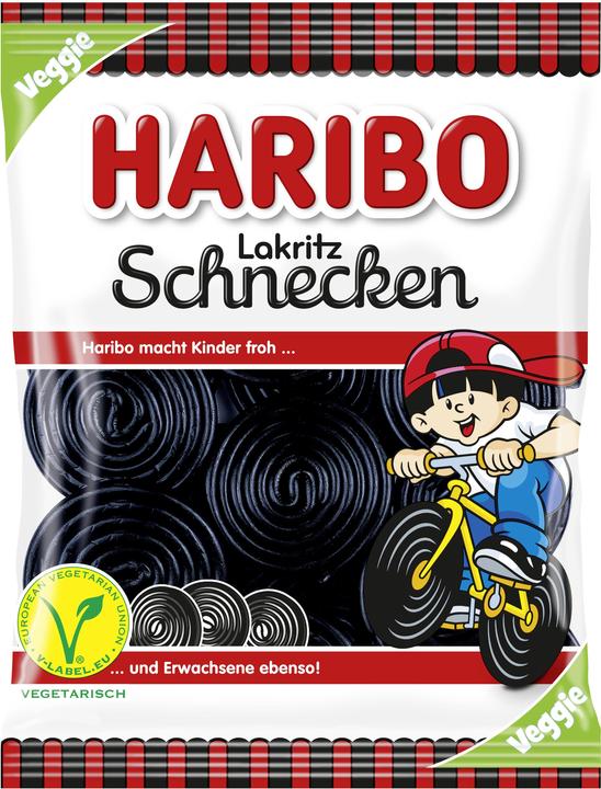 Haribo Lumache Alla Liquirizia 175g Bt (1 pz., 175 g)